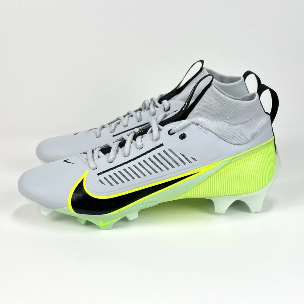 Nike Vapor Edge Pro 360 2 Football Cleats Platinum Green nby DA5456-004 Mens 14